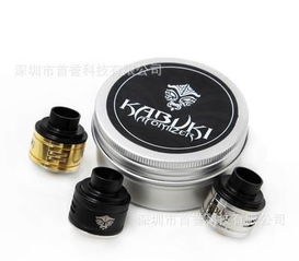 2017新款Kabuki RDA歌舞伎滴油电子烟雾化器的亮点解析